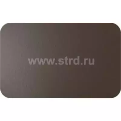 Плоский лист 0.5мм Satin - Россия RR 32 (коричневый)