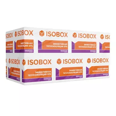 Утеплитель Isobox XPS 150 L (со ступенчатой кромкой) (от 72.27м3) 1180*580*50мм 5.48м2 0.274м3 экструдированный пенополистирол