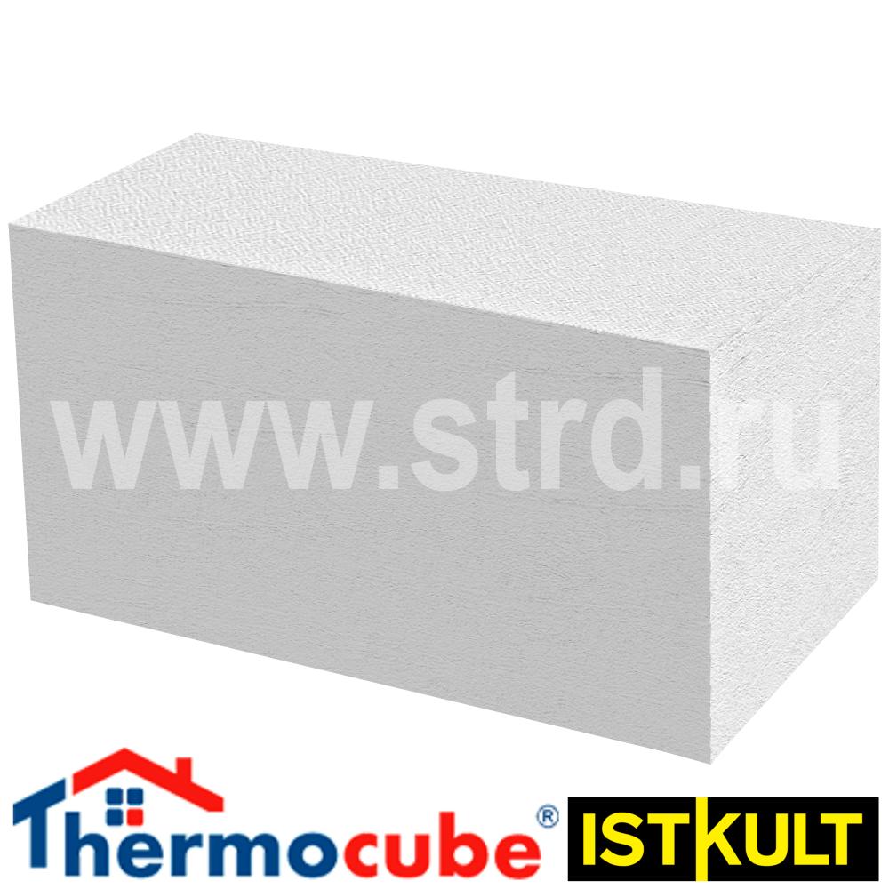 Блок газобетонный Thermocube (Istkult) стеновой 600*300*200 D600кг/м3 В3,5