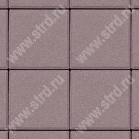 Крупноформатные плиты Квадрат 1К5ф Красно-коричневый полный прокрас на сером цементе основа - серый цемент 400*400*50мм Нобетек