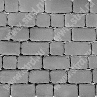 Тротуарная плитка Ривьера Серый основа - серый цемент набор на м2  t=60мм BRAER