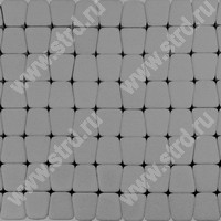 Тротуарная плитка Классико круговая Серый основа - серый цемент 115*(73-110)*60мм BRAER