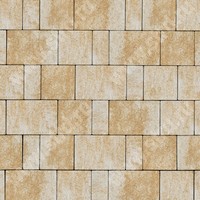 Тротуарная плитка Новый город 60 Каракум верхний прокрас mix основа - серый цемент набор на м2  t=60мм МЗ 342